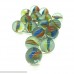 Maggift Marble Runs Toy Set Translucent Marbulous 80 Pieces B072WXMQG1